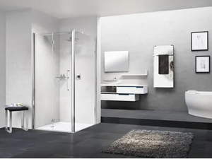 YOUNG 1BS - Corner shower cabin with folding door - Door by NOVELLINI