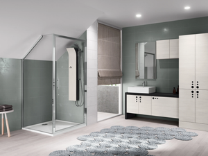 ZEPHYROS F SPECIAL 1/2/3/4/5 - Side panel - Shower by NOVELLINI