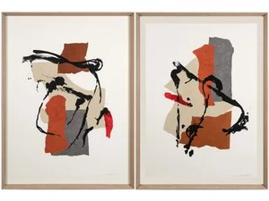 Argos I & II - Paper Painting - Styling by NOVOCUADRO ART COMPANY