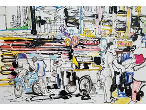 Bangkok - Canvas Painting - Styling by NOVOCUADRO ART COMPANY