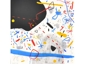Confetti - Canvas Painting - Styling by NOVOCUADRO ART COMPANY