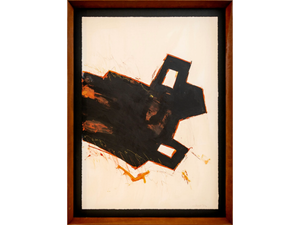 ÉBANO III - Paper Painting - Styling by NOVOCUADRO ART COMPANY