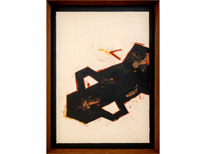 ÉBANO IV - Paper Painting - Styling by NOVOCUADRO ART COMPANY
