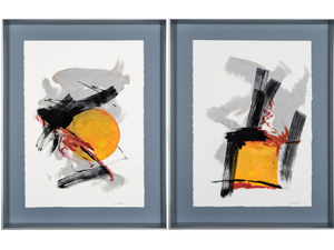 Ibiza I & II - Paper Painting - Styling by NOVOCUADRO ART COMPANY