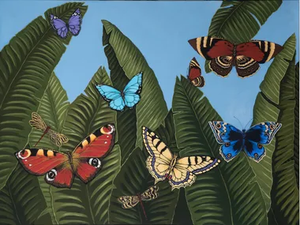 Mariposas de día - Canvas Painting - Styling by NOVOCUADRO ART COMPANY