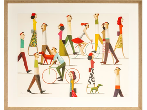 MY WAY - Lithography - Styling by NOVOCUADRO ART COMPANY