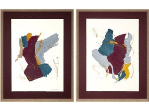 NASSER I & II - Paper Painting - Styling by NOVOCUADRO ART COMPANY