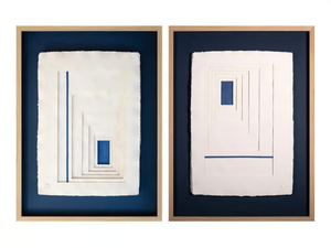 NATURAL I & II - Paper Painting - Styling by NOVOCUADRO ART COMPANY