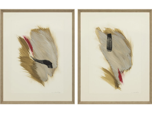 SÁHARA I & II - Paper Painting - Styling by NOVOCUADRO ART COMPANY