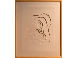 TALISMÁN SAND - Paper Painting - Styling by NOVOCUADRO ART COMPANY