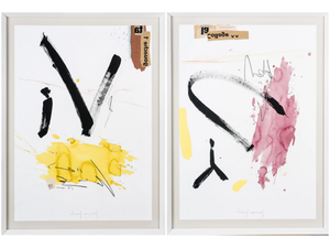 Tinto & Cinabrio - Paper Painting - Styling by NOVOCUADRO ART COMPANY