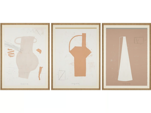 Tríptico Jarra - Paper Painting - Styling by NOVOCUADRO ART COMPANY
