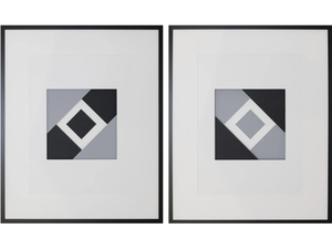 Vértices I & II - Paper Painting - Styling by NOVOCUADRO ART COMPANY