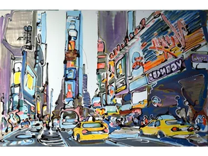 Vinry Flash - Canvas Painting - Styling by NOVOCUADRO ART COMPANY