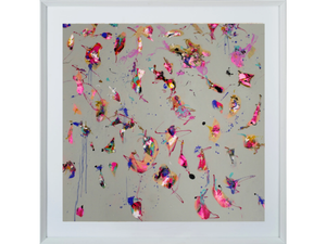 VIOLET RAINBOW - Paper Painting - Styling by NOVOCUADRO ART COMPANY