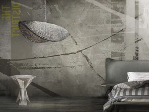 BARTENDER / STINGER - Vinyl or fyber glass wallpaper - Wallpaper by N.O.W. Edizioni