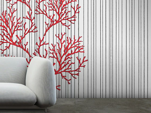 GEOMETRIC / TRAME E CORALLO - Wallpaper - Wallpaper by N.O.W. Edizioni