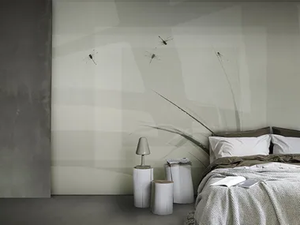 LIBELLULE - Ecological glass-fibre or vinyl wallpaper - Wallpaper by N.O.W. Edizioni