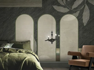 NATURE / STONE VISION - Trompe l'oeil wallpaper - Wallpaper by N.O.W. Edizioni