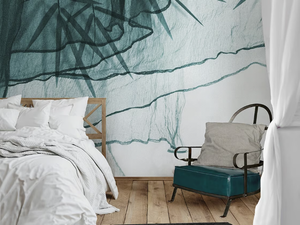 TEXTILE FLOATING ON BAMBOO - Wallpaper - Wallpaper by N.O.W. Edizioni