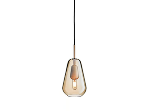 ANOLI 1 SMALL - Blown glass pendant lamp - Ceiling lamp by Nuura