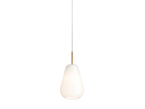 ANOLI 1 SMALL OPAL - Blown glass pendant lamp - Ceiling lamp by Nuura
