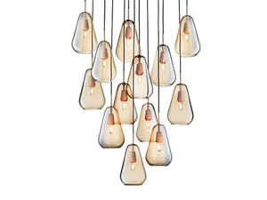 ANOLI 13 - Blown glass pendant lamp - Ceiling lamp by Nuura