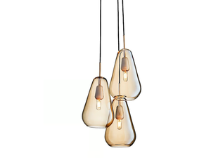 ANOLI 3 - Blown glass pendant lamp - Ceiling lamp by Nuura