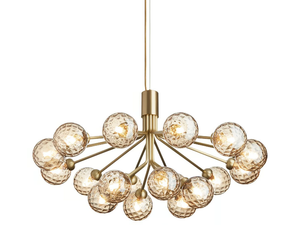 APIALES 18 OPTIC - Blown glass pendant lamp - Ceiling lamp by Nuura