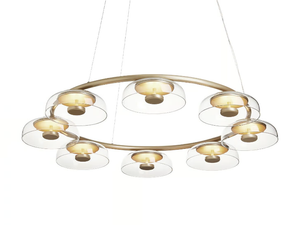 BLOSSI 8 - LED blown glass pendant lamp - Ceiling lamp by Nuura
