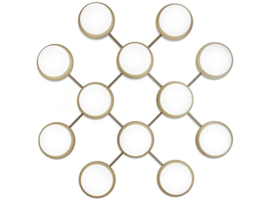 LIILA 12 OPAL - Blown glass wall lamp / ceiling lamp - Wall lamp by Nuura