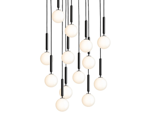 MIIRA 13 OPAL - Blown glass pendant lamp - Ceiling lamp by Nuura