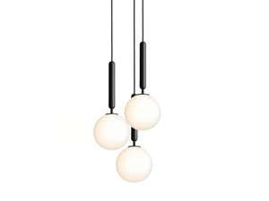 MIIRA 3 - LED glass chandelier - Ceiling lamp by Nuura