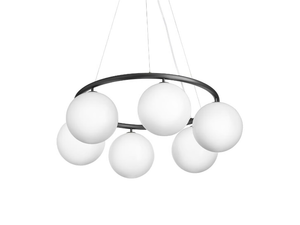 MIIRA 6 CIRCULAR OPAL - LED opal glass pendant lamp - Ceiling lamp by Nuura