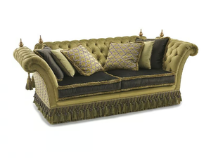 MG3263/2 - Tufted 3 seater fabric sofa - Sofa by OAK