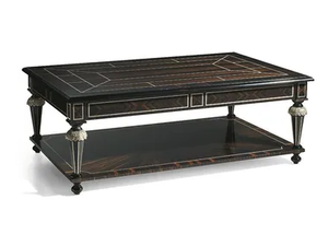 MG4067 - Louis XVI rectangular ebony coffee table - Coffee table by OAK