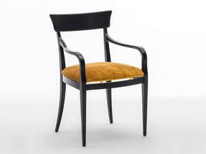 NUOVA SC5029 - Upholstered ash chair with armrests - Chair by OAK