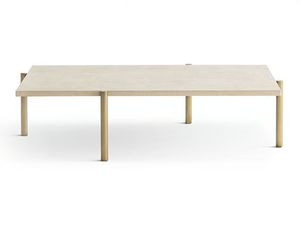 RITMO GN8033/PP - Rectangular leather coffee table - Coffee table by OAK