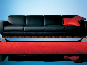 SC1010/4P - 4 seater leather sofa - Sofa by OAK