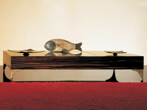 SC1035 - Low wooden coffee table - Coffee table by OAK