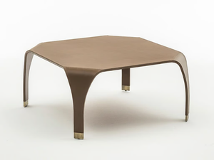 SEMPIONE SC5089 - Low leather coffee table - Coffee table by OAK