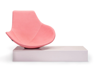 BABLED - Swivel fabric easy chair - Armchair by Offecct