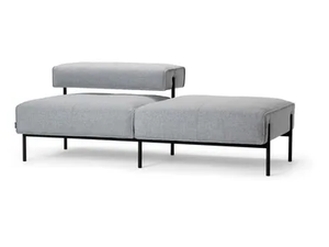 LUCY - 2 seater sectional fabric sofa - Sofa by Offecct