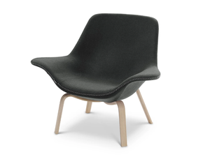 OYSTER WOOD LOW - Easy chair - Armchair by Offecct