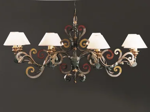 BARCA - Iron chandelier - Ceiling lamp by OFFICINACIANI
