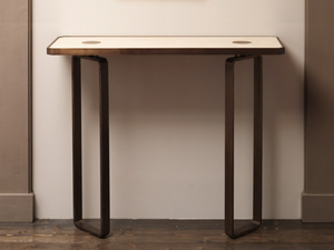 DOMINO - Contemporary style rectangular wooden console table - Console by OFFICINACIANI