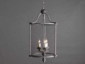 RETE - Wrought iron pendant lamp - Ceiling lamp by OFFICINACIANI