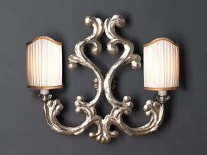 RICAMI - Handmade wrought iron wall light - Wall lamp by OFFICINACIANI