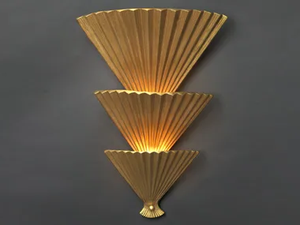 VENTAGLI - Brass wall light - Wall lamp by OFFICINACIANI