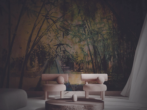 BAMBOO JUNGLE - Wallpaper / wall tiles - Wall tile-stone-brick by Officinarkitettura®